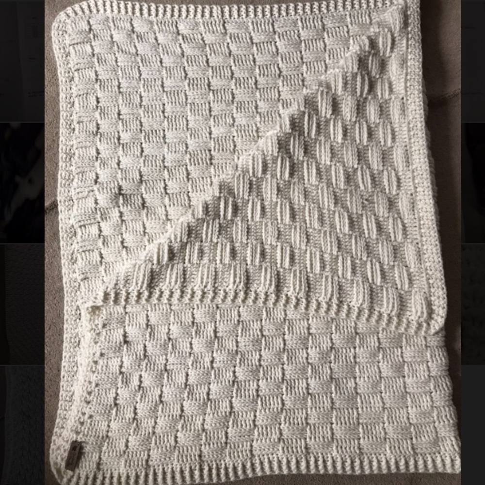 Handmade crochet blanked